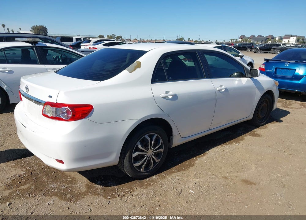 2013 TOYOTA COROLLA VIN: 5YFBU4EE5DP136032