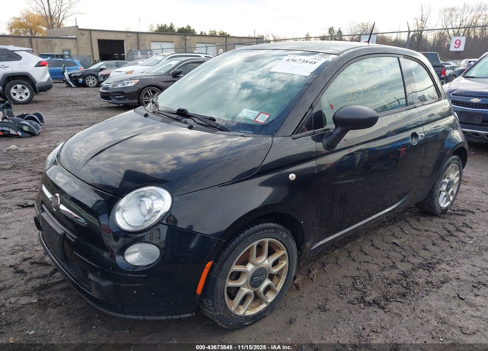 2015 FIAT 500 POP VIN: 3C3CFFAR6FT667294
