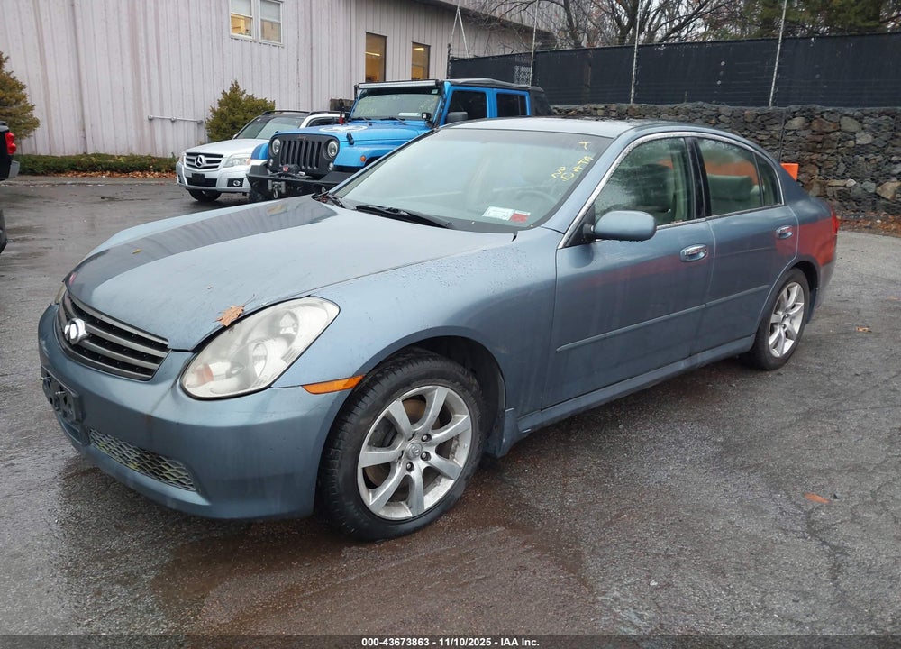 2006 INFINITI G35X VIN: JNKCV51F06M604422