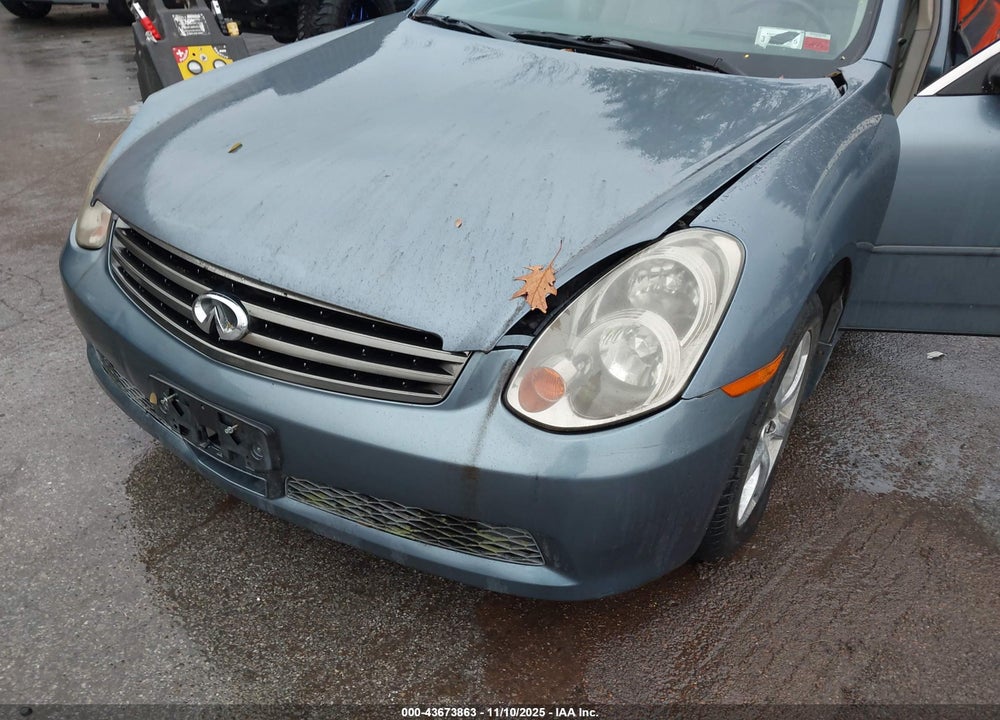 2006 INFINITI G35X VIN: JNKCV51F06M604422
