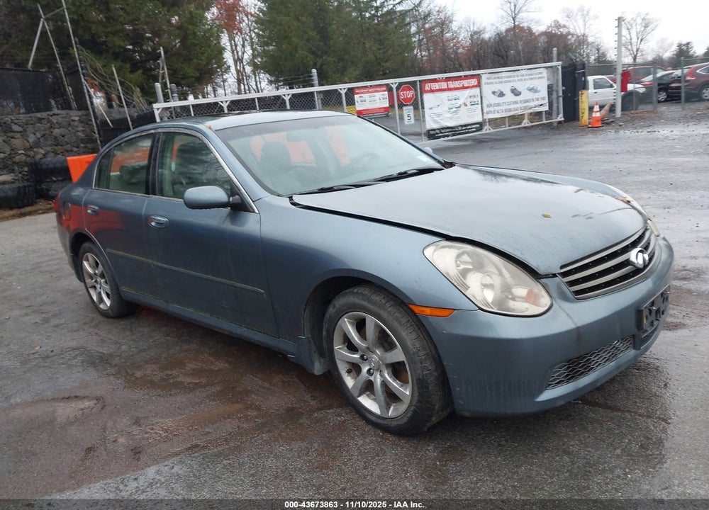 2006 INFINITI G35X VIN: JNKCV51F06M604422