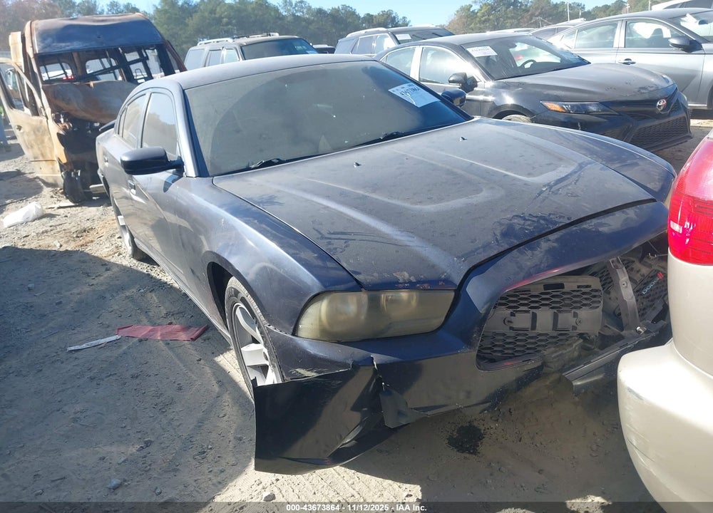 2012 DODGE CHARGER SE VIN: 2C3CDXBGXCH271043
