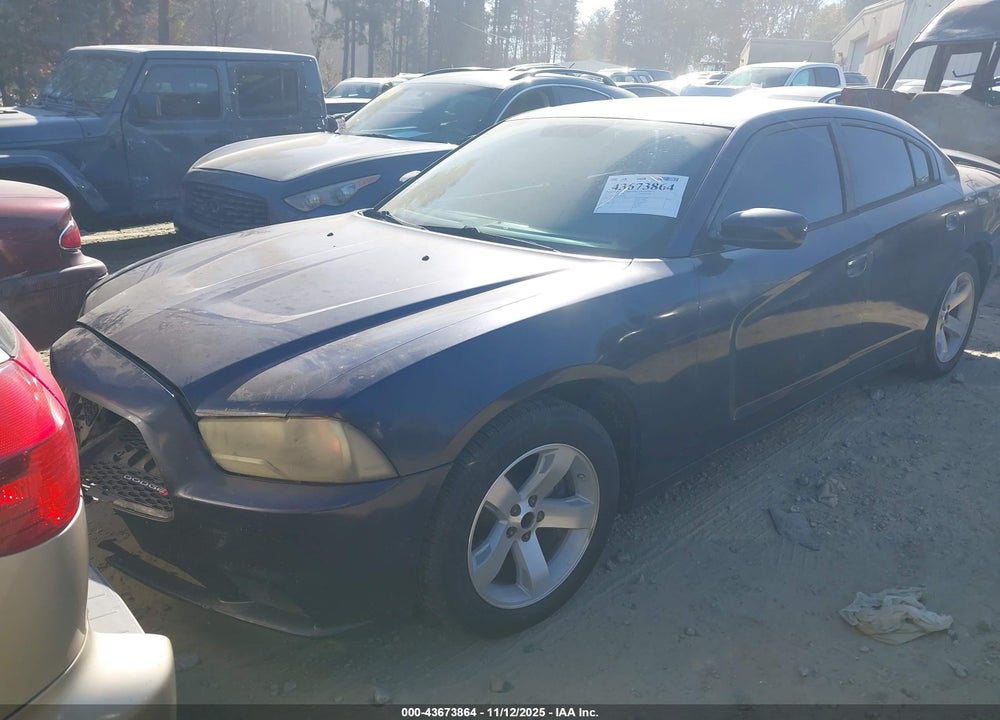 2012 DODGE CHARGER SE VIN: 2C3CDXBGXCH271043
