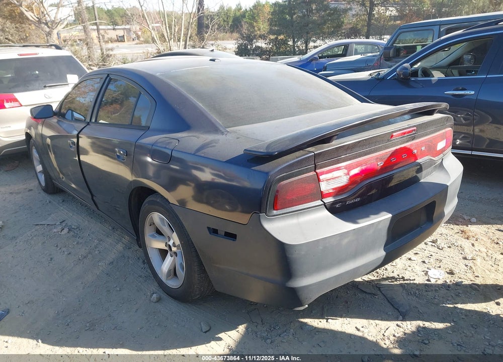 2012 DODGE CHARGER SE VIN: 2C3CDXBGXCH271043