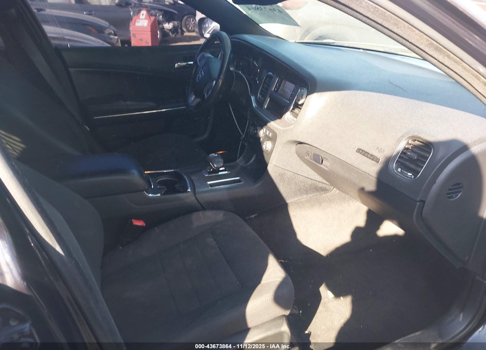 2012 DODGE CHARGER SE VIN: 2C3CDXBGXCH271043
