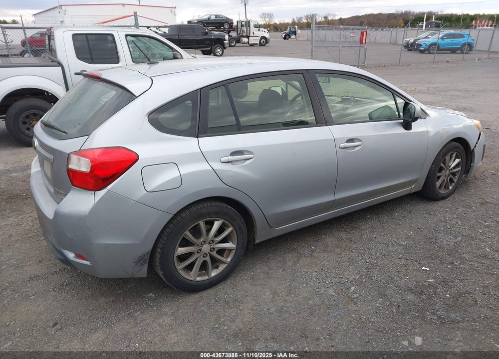2014 SUBARU IMPREZA 2.0I PREMIUM VIN: JF1GPAC69E8320450