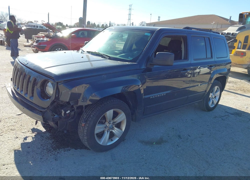 2016 JEEP PATRIOT LATITUDE VIN: 1C4NJPFA2GD575442