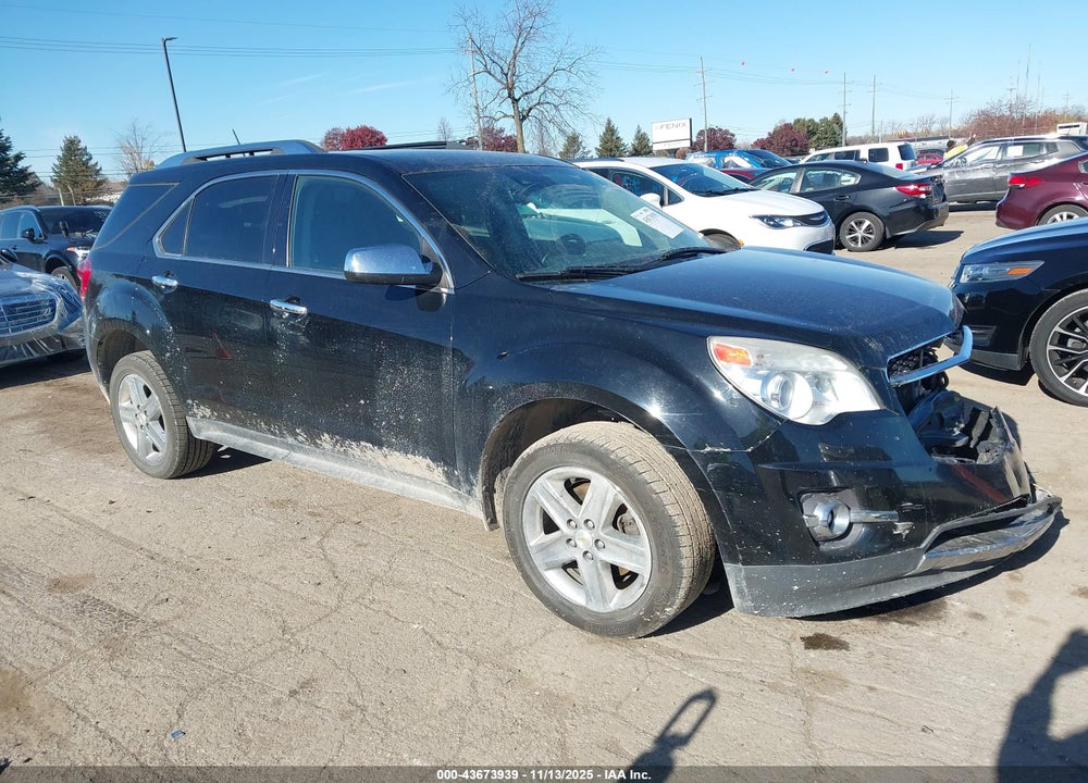 2015 CHEVROLET EQUINOX LTZ VIN: 2GNALDEK1F1175276