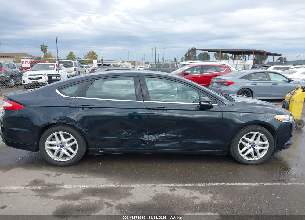 2014 FORD FUSION SE VIN: 3FA6P0H75ER260916