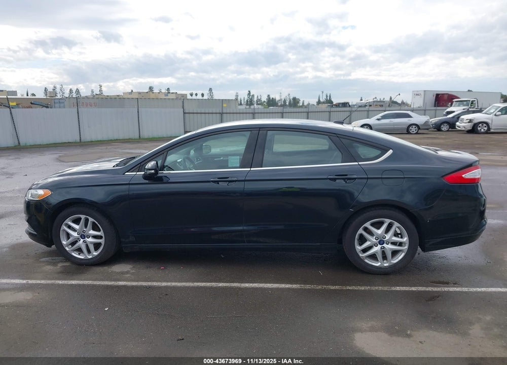 2014 FORD FUSION SE VIN: 3FA6P0H75ER260916