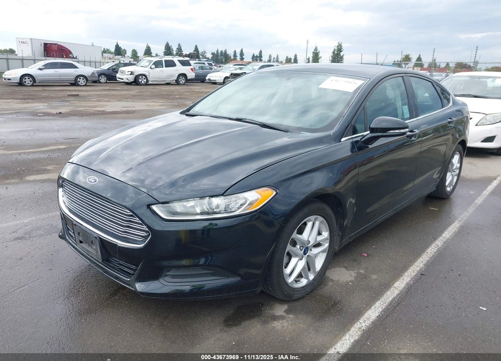 2014 FORD FUSION SE VIN: 3FA6P0H75ER260916
