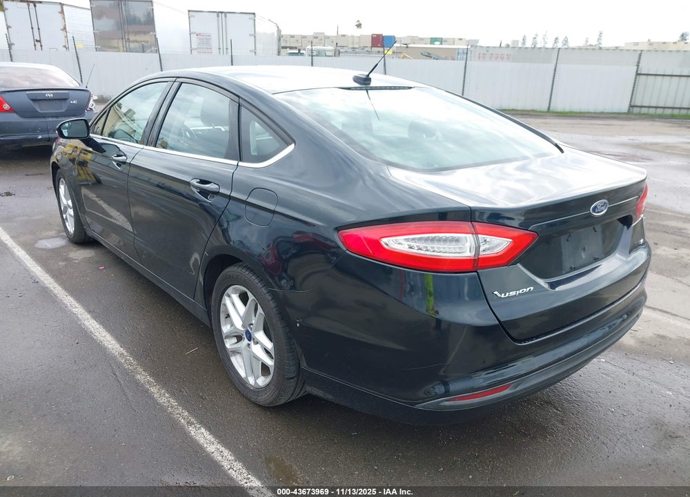 2014 FORD FUSION SE VIN: 3FA6P0H75ER260916