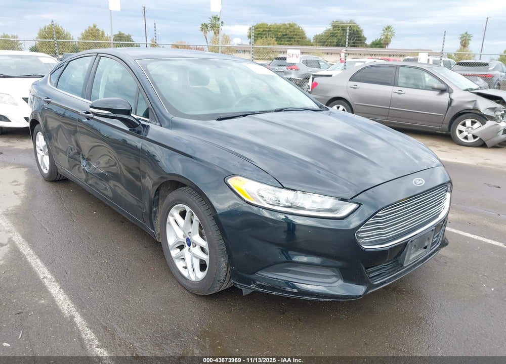 2014 FORD FUSION SE VIN: 3FA6P0H75ER260916