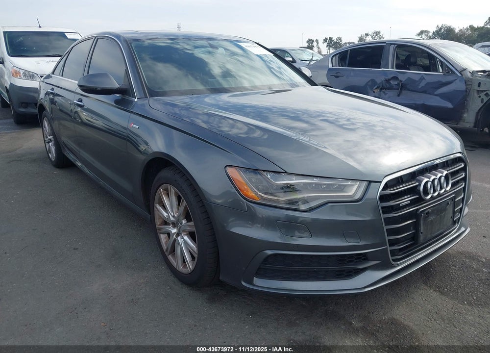 2015 AUDI A6 3.0T PREMIUM PLUS VIN: WAUFGAFC4FN017924