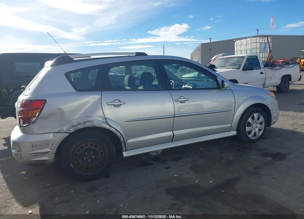 2007 PONTIAC VIBE VIN: 5Y2SL65857Z418366