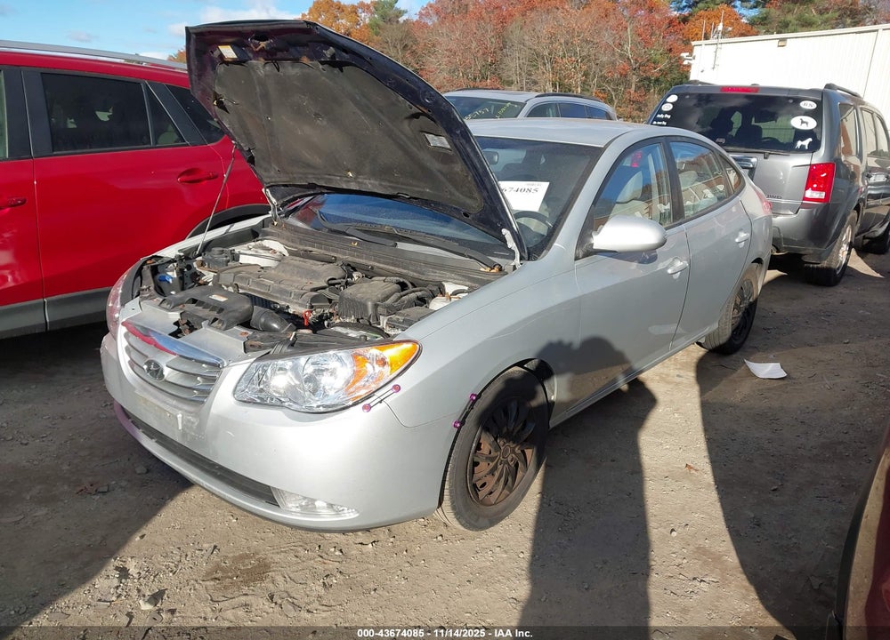 2010 HYUNDAI ELANTRA VIN: KMHDU4AD5AU156202