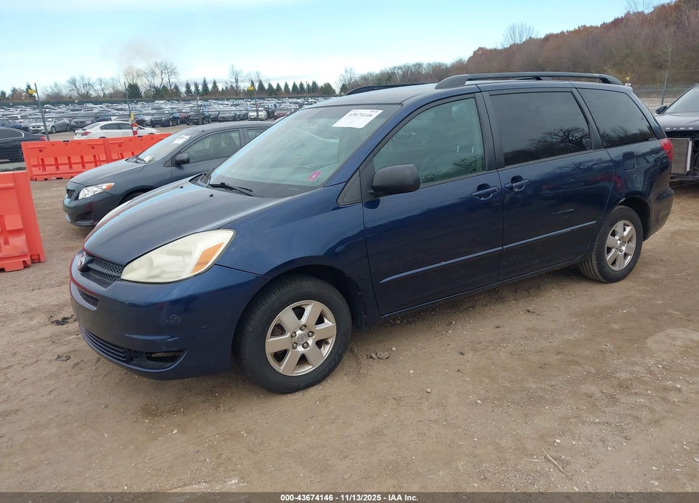 2005 TOYOTA SIENNA LE VIN: 5TDZA23C85S352799