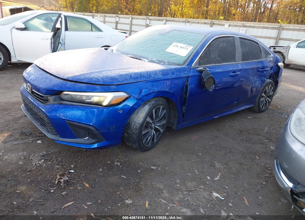 2023 HONDA CIVIC EX /EX W/O BSI VIN: 2HGFE1F74PH301559