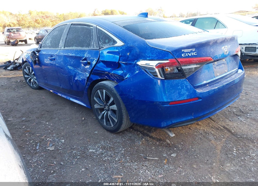 2023 HONDA CIVIC EX /EX W/O BSI VIN: 2HGFE1F74PH301559