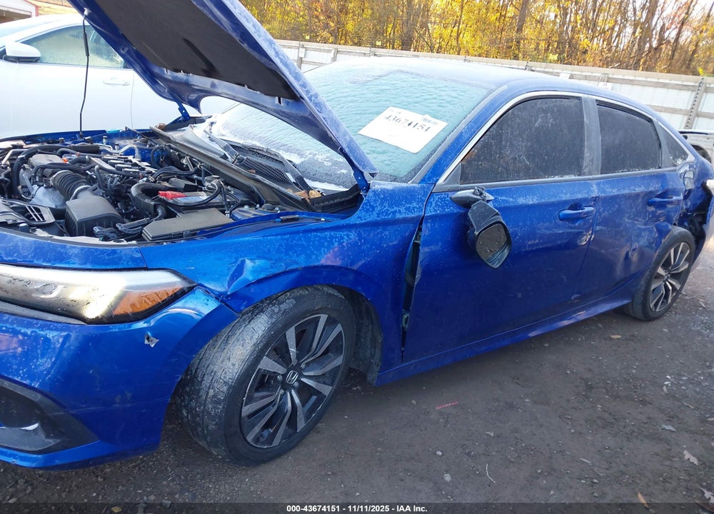 2023 HONDA CIVIC EX /EX W/O BSI VIN: 2HGFE1F74PH301559