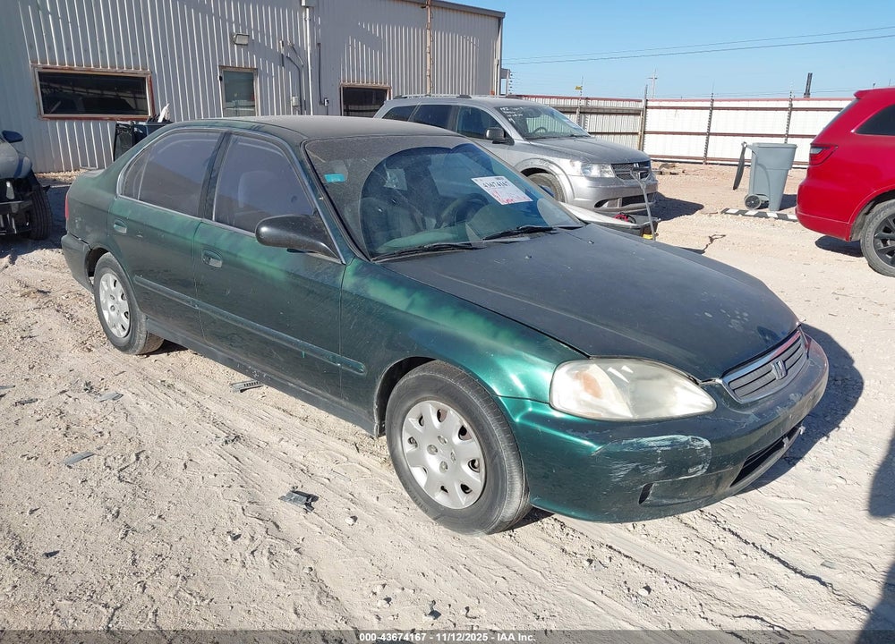 1999 HONDA CIVIC VALUE PACKAGE VIN: 2HGEJ6618XH519357