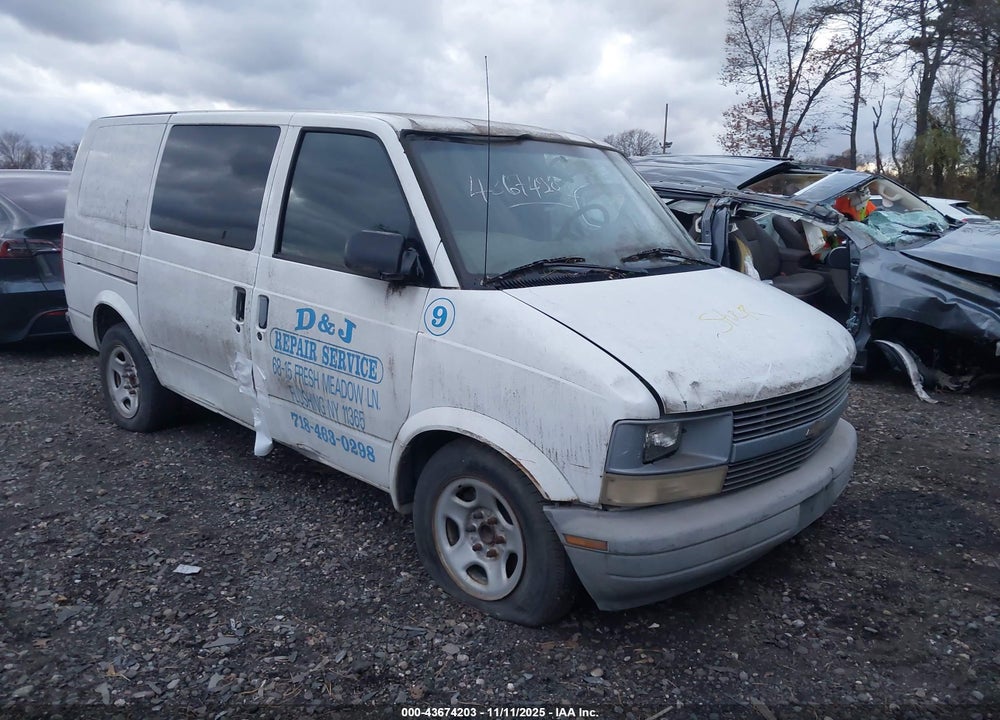 2003 CHEVROLET ASTRO VAN VIN: 1GCDM19XX3B142621