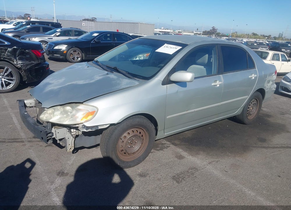 2003 TOYOTA COROLLA LE VIN: JTDBR32E130047650
