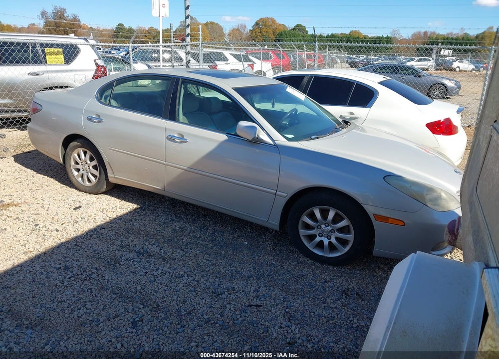 2003 LEXUS ES 300 VIN: JTHBF30G035038498