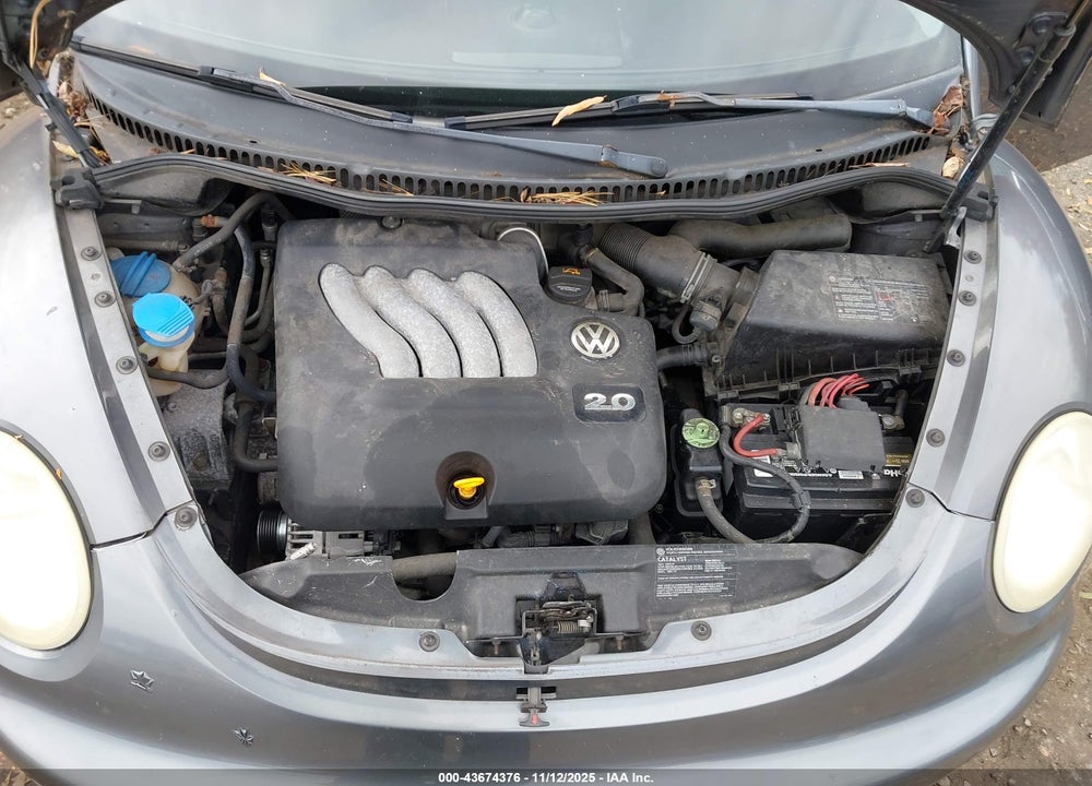 2005 VOLKSWAGEN NEW BEETLE GLS VIN: 3VWCM31Y75M368250
