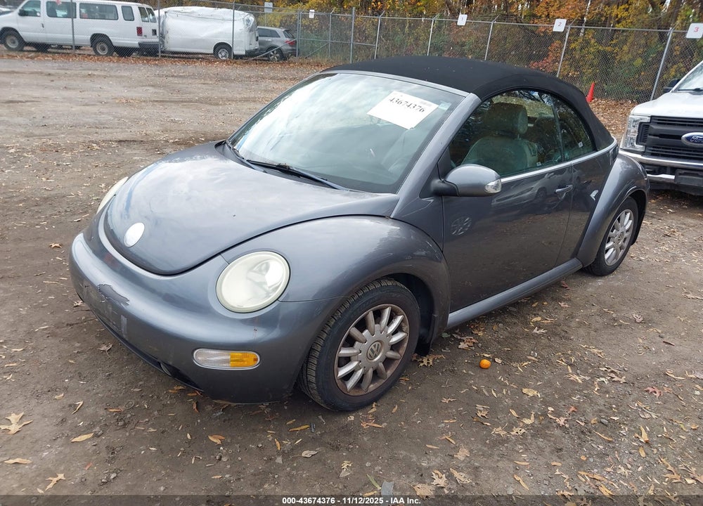 2005 VOLKSWAGEN NEW BEETLE GLS VIN: 3VWCM31Y75M368250