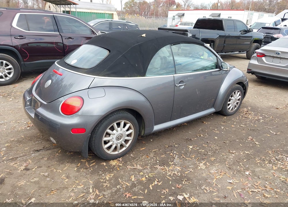2005 VOLKSWAGEN NEW BEETLE GLS VIN: 3VWCM31Y75M368250