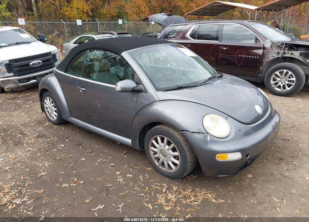 2005 VOLKSWAGEN NEW BEETLE GLS VIN: 3VWCM31Y75M368250