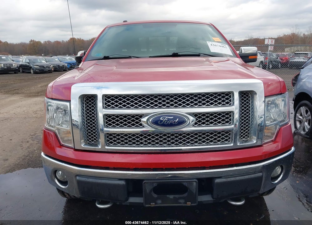 2012 FORD F-150 LARIAT VIN: 1FTFX1EF7CFC11187