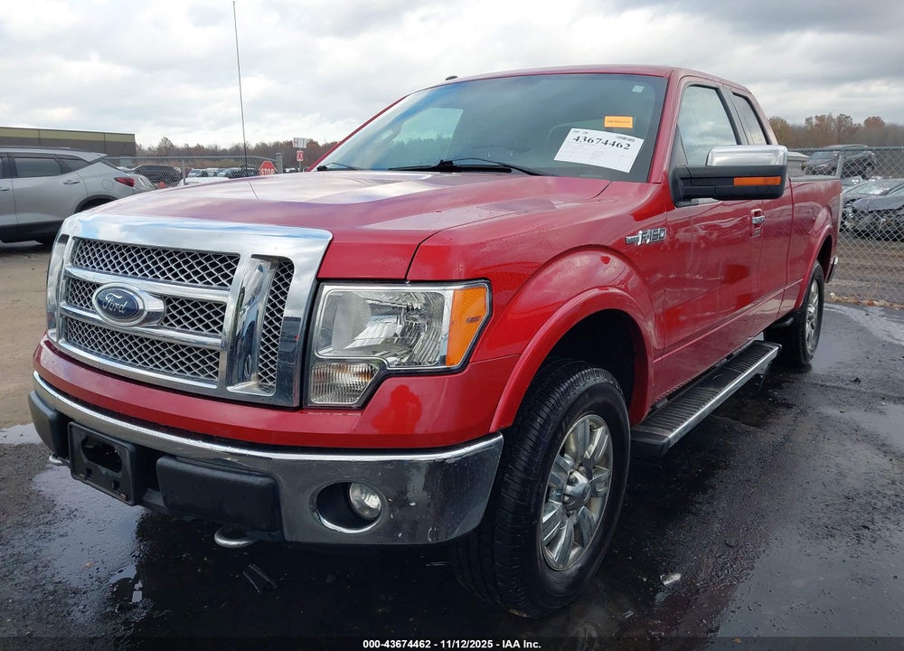 2012 FORD F-150 LARIAT VIN: 1FTFX1EF7CFC11187