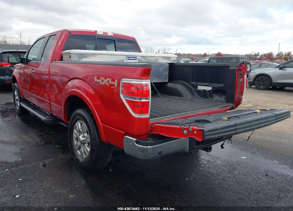 2012 FORD F-150 LARIAT VIN: 1FTFX1EF7CFC11187