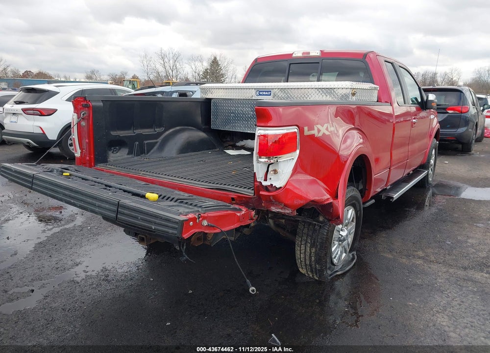 2012 FORD F-150 LARIAT VIN: 1FTFX1EF7CFC11187