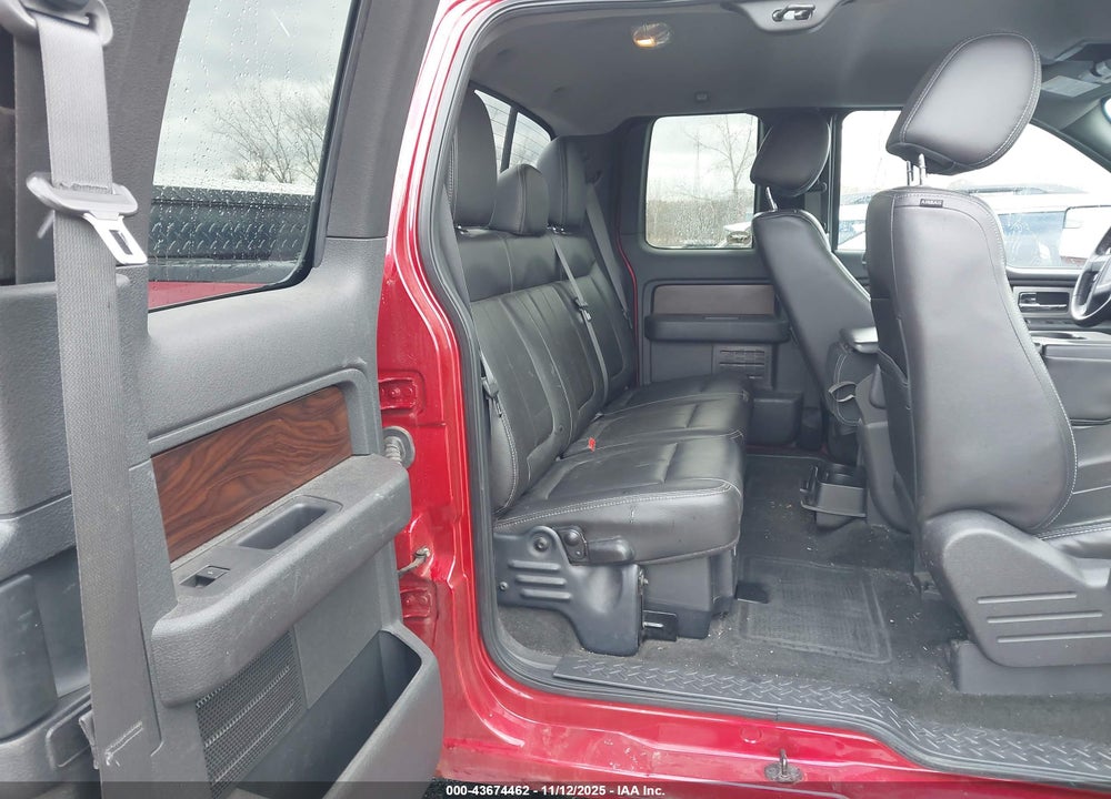 2012 FORD F-150 LARIAT VIN: 1FTFX1EF7CFC11187
