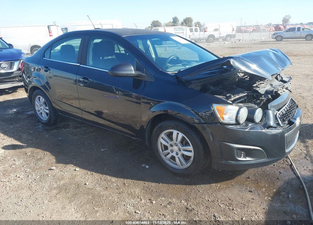 2015 CHEVROLET SONIC LT AUTO VIN: 1G1JC5SH4F4127260