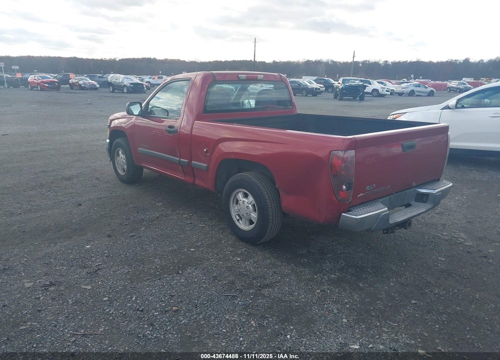 2005 CHEVROLET COLORADO LS VIN: 1GCCS148658283073