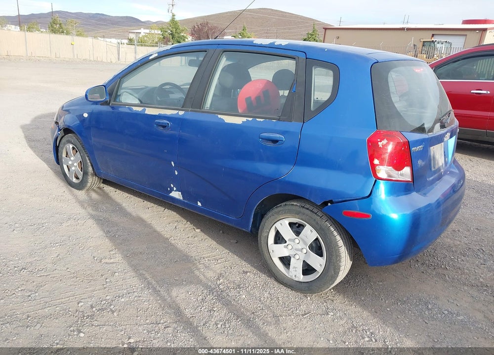2008 CHEVROLET AVEO 5 LS VIN: KL1TD66648B251658