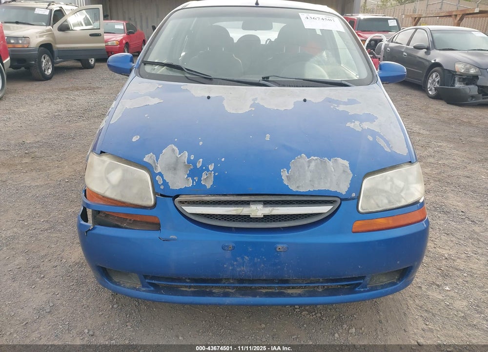 2008 CHEVROLET AVEO 5 LS VIN: KL1TD66648B251658