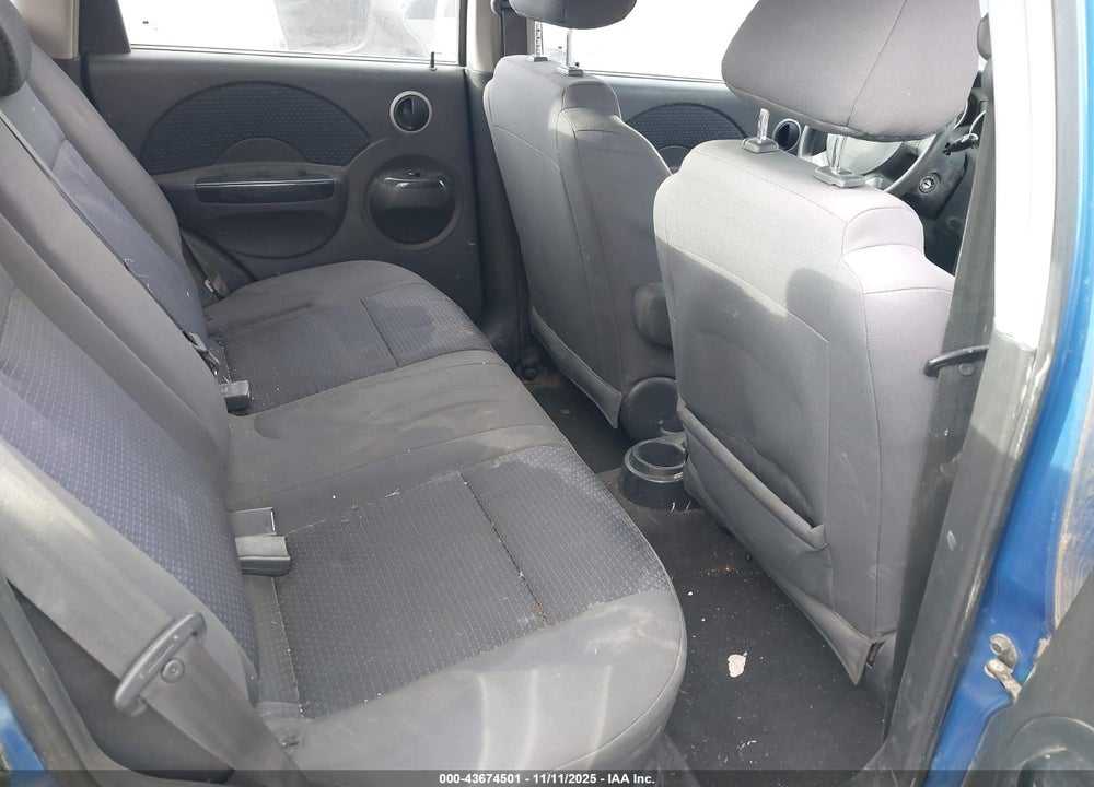 2008 CHEVROLET AVEO 5 LS VIN: KL1TD66648B251658