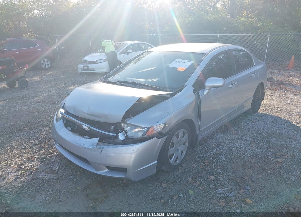 2010 HONDA CIVIC LX VIN: 2HGFA1F50AH533884