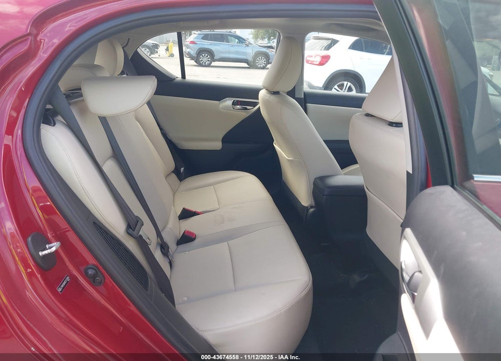 2013 LEXUS CT 200H VIN: JTHKD5BHXD2130986