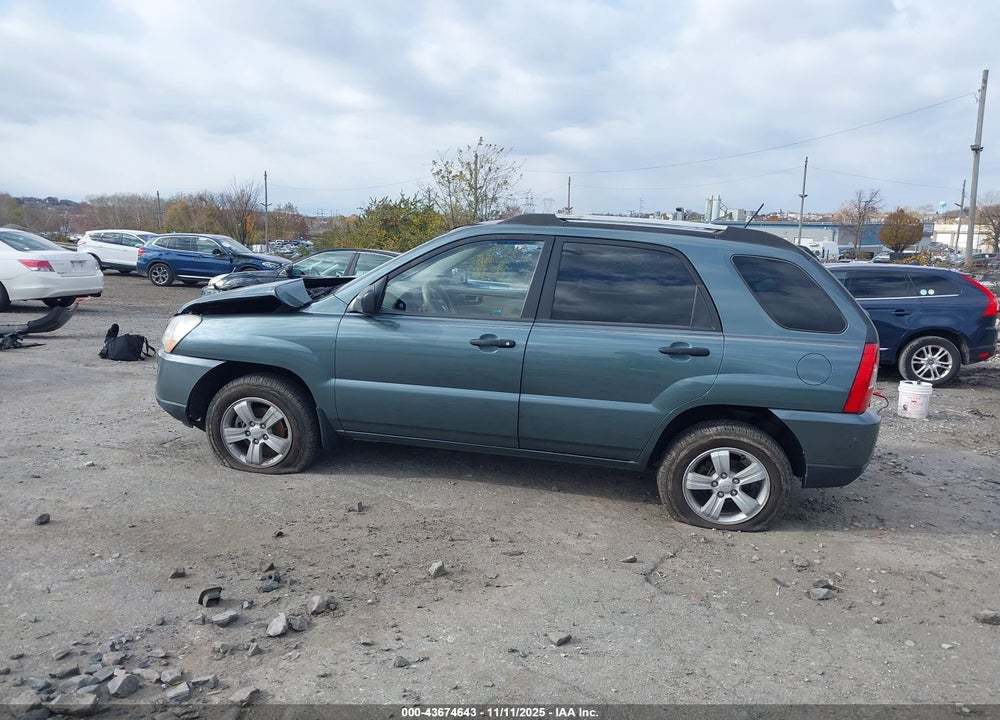 2009 KIA SPORTAGE LX VIN: KNDJF724997599402
