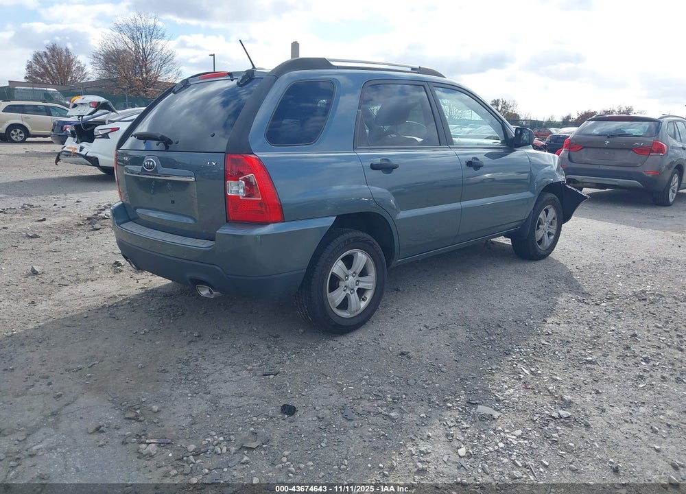 2009 KIA SPORTAGE LX VIN: KNDJF724997599402