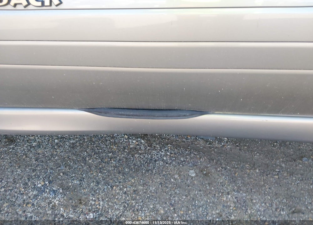 2000 SUBARU OUTBACK VIN: 4S3BH6755Y7607147