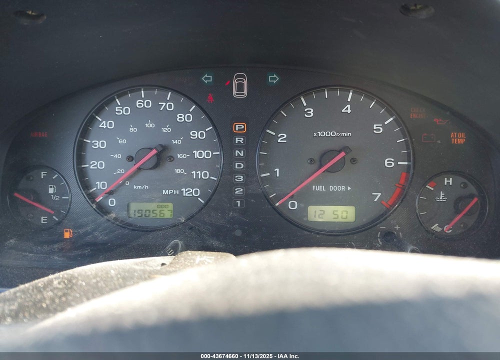 2000 SUBARU OUTBACK VIN: 4S3BH6755Y7607147