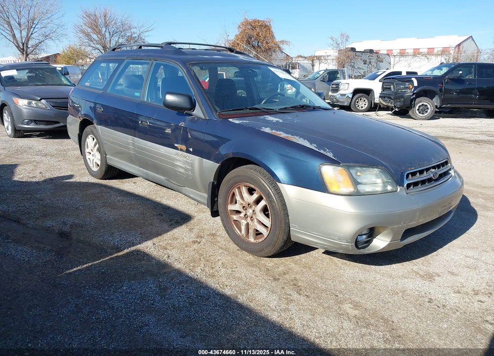 2000 SUBARU OUTBACK VIN: 4S3BH6755Y7607147