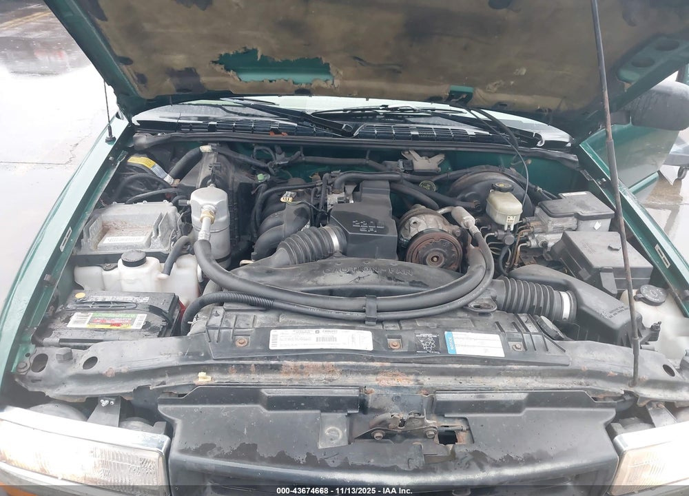 1999 CHEVROLET S-10 VIN: 1GCCS1447XK143441
